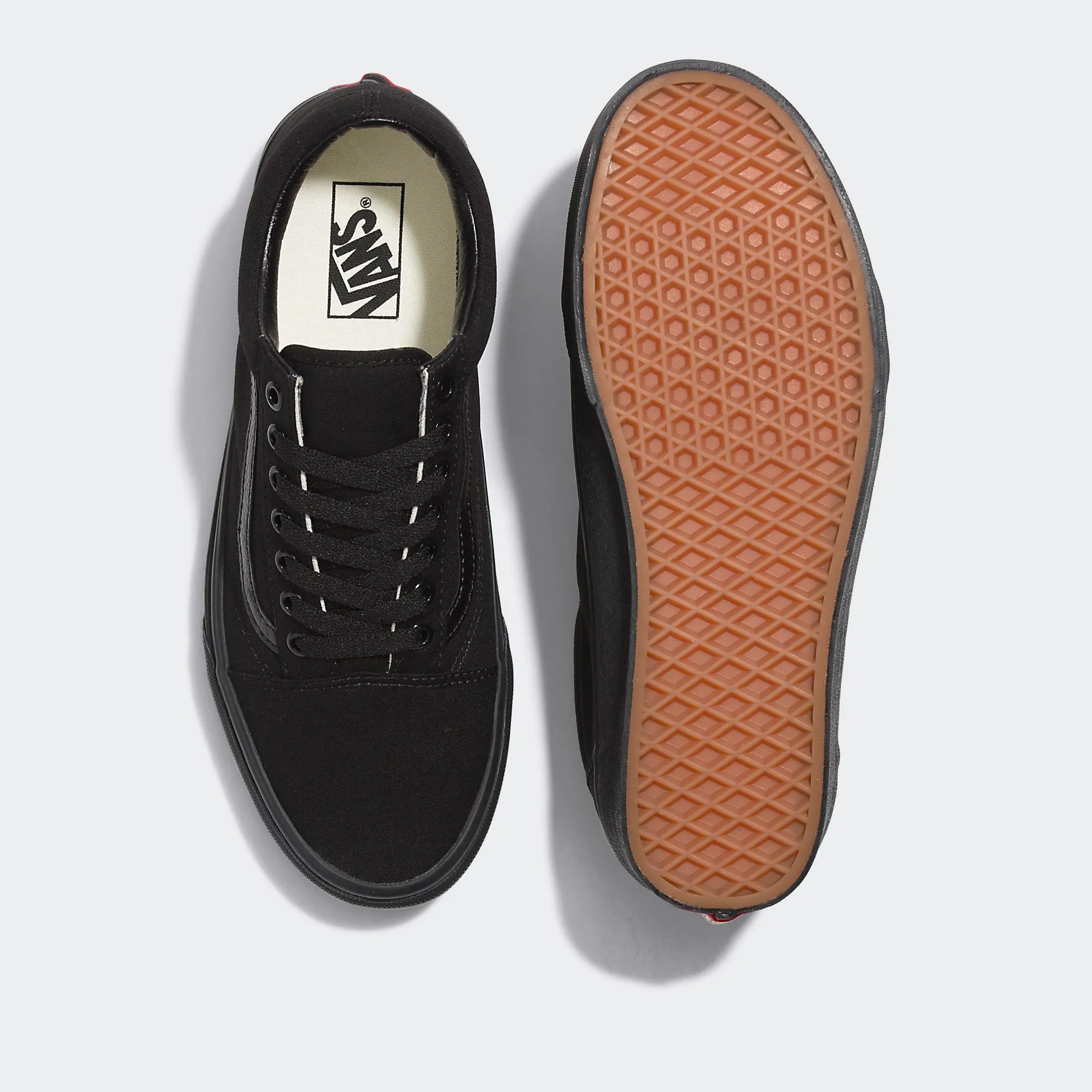 Unisex Vans Old Skool Canvas Shoes Black