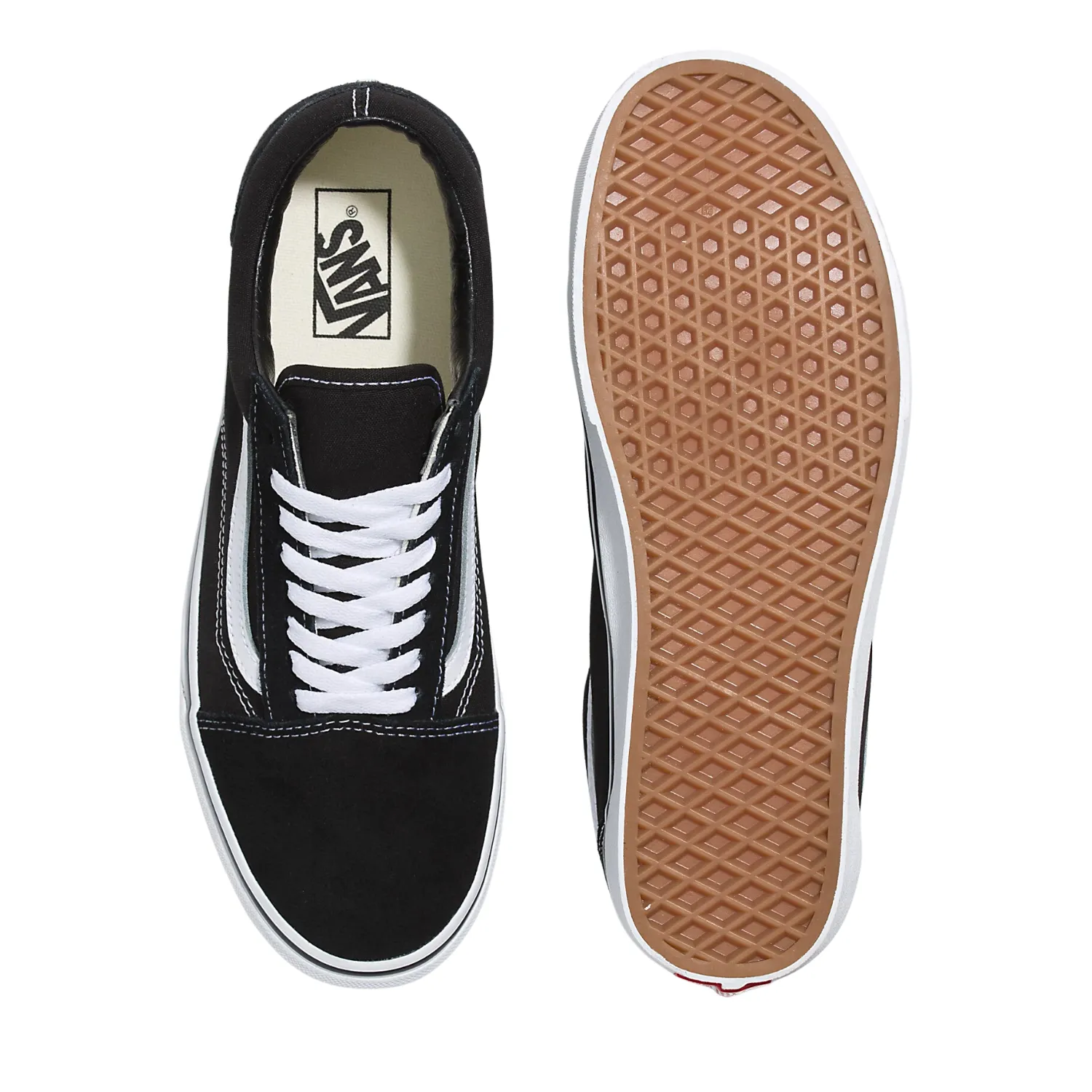 Vans Old Skool Black/White Skate Shoes