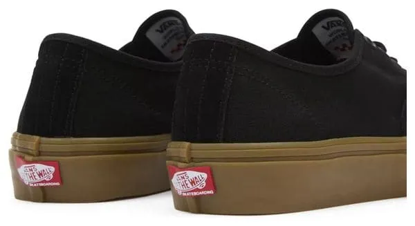 Vans Skate Authentic Shoes Black/Gum