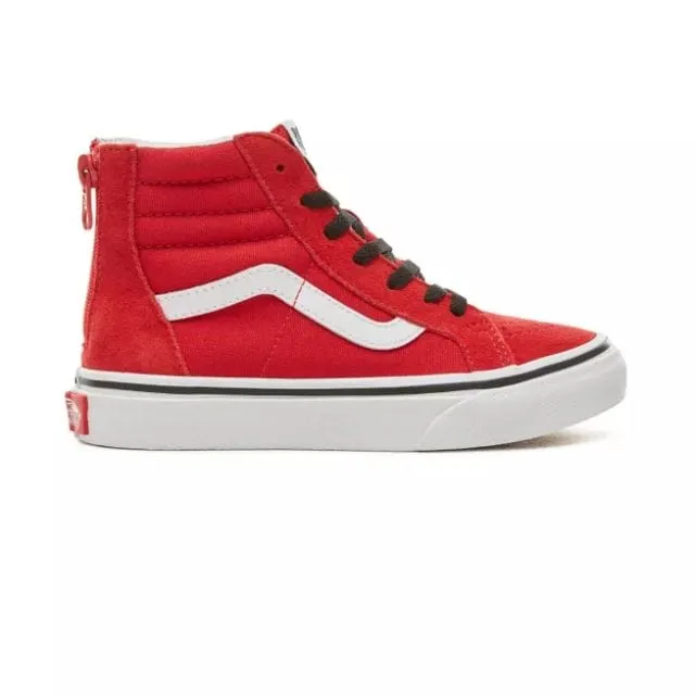 Vans  Suede Kids Lifestyle Shoes Red/Black