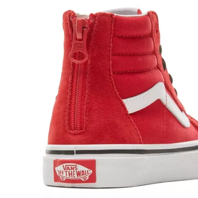 Vans  Suede Kids Lifestyle Shoes Red/Black