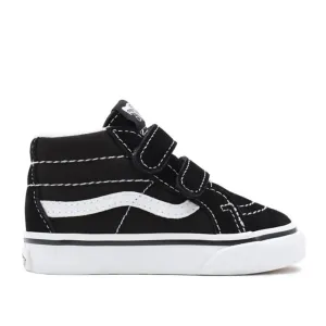 Vans Toddler Sk8-Mid Reissue V Hook and Loop Shoes - Black