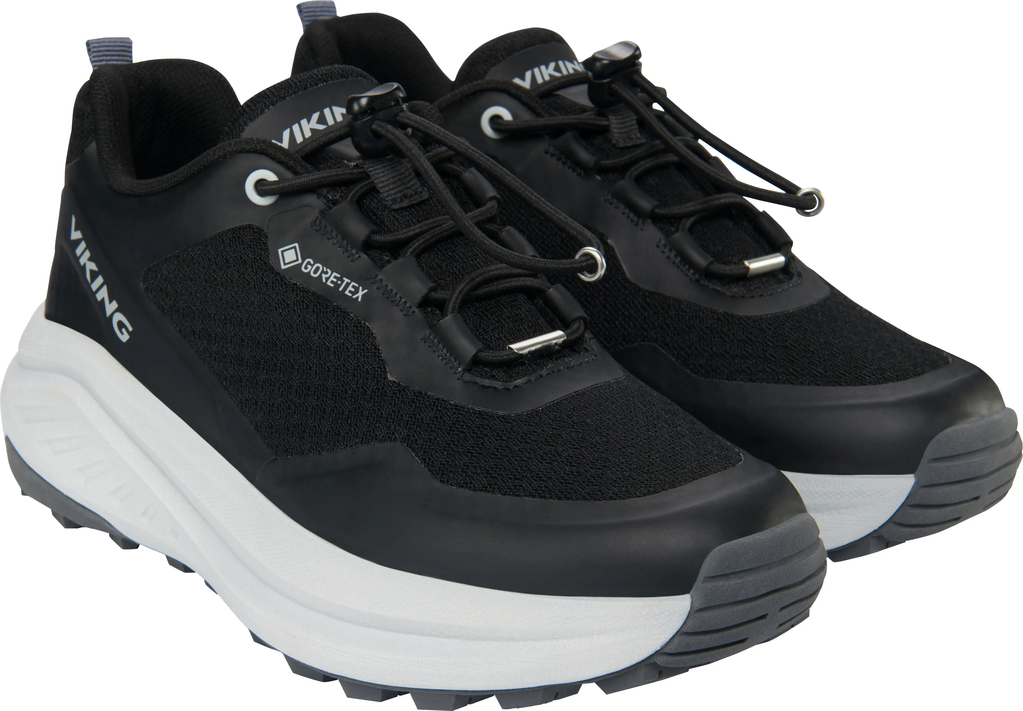 Viking Footwear Juniors&#x27; Anaconda Hike GORE-TEX Speedlace Black/Grey | Buy Viking Footwear Juniors&#x27; Anaconda Hike GORE-TEX Speedlace Black/Grey here | Outnorth