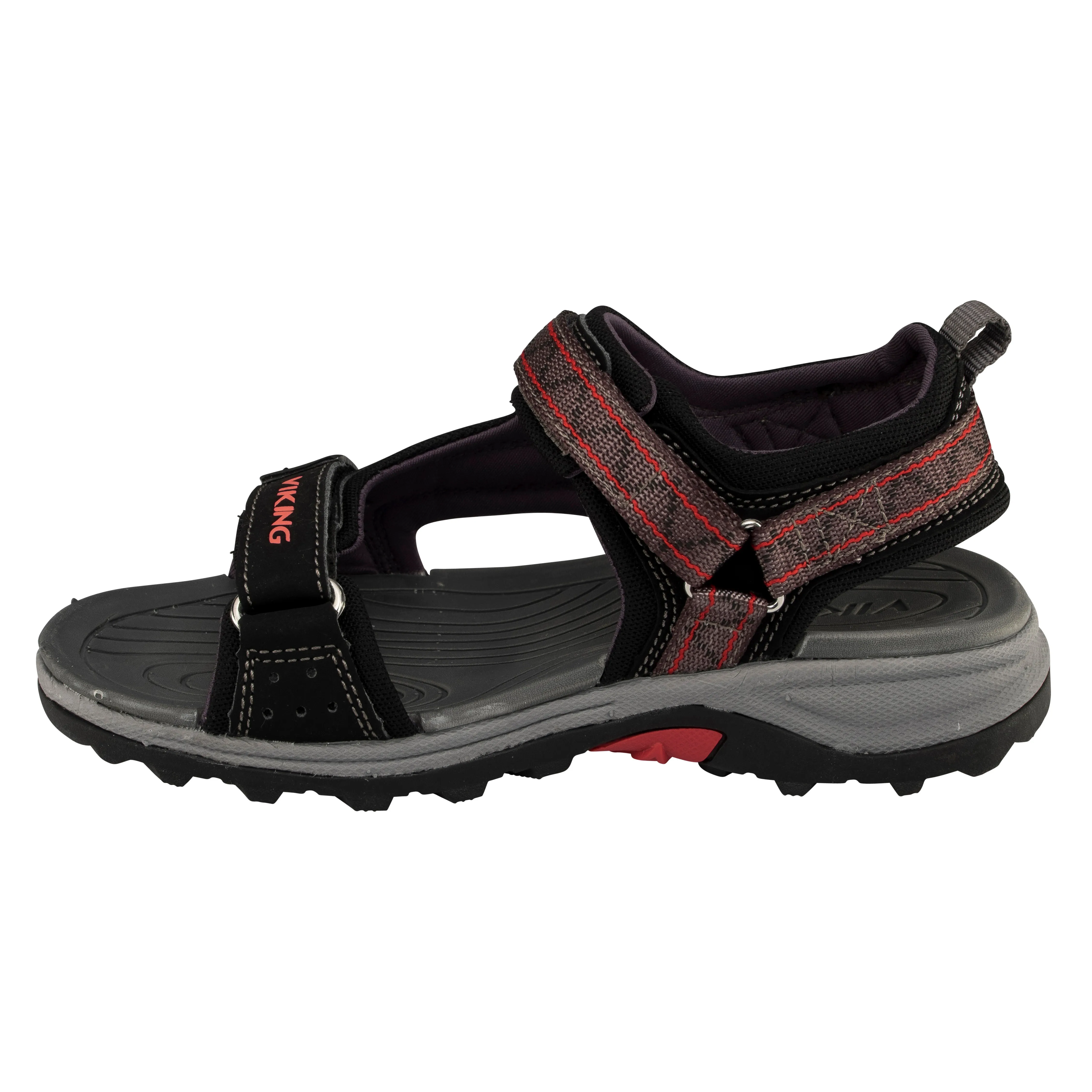 Viking Footwear Kid&#x27;s Sandoey Black/Red | Buy Viking Footwear Kid&#x27;s Sandoey Black/Red here | Outnorth