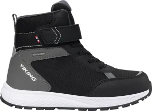 Viking Footwear Kids&#x27; Equip Sneaker Waterproof Insulated Black/Grey | Buy Viking Footwear Kids&#x27; Equip Sneaker Waterproof Insulated Black/Grey here | Outnorth