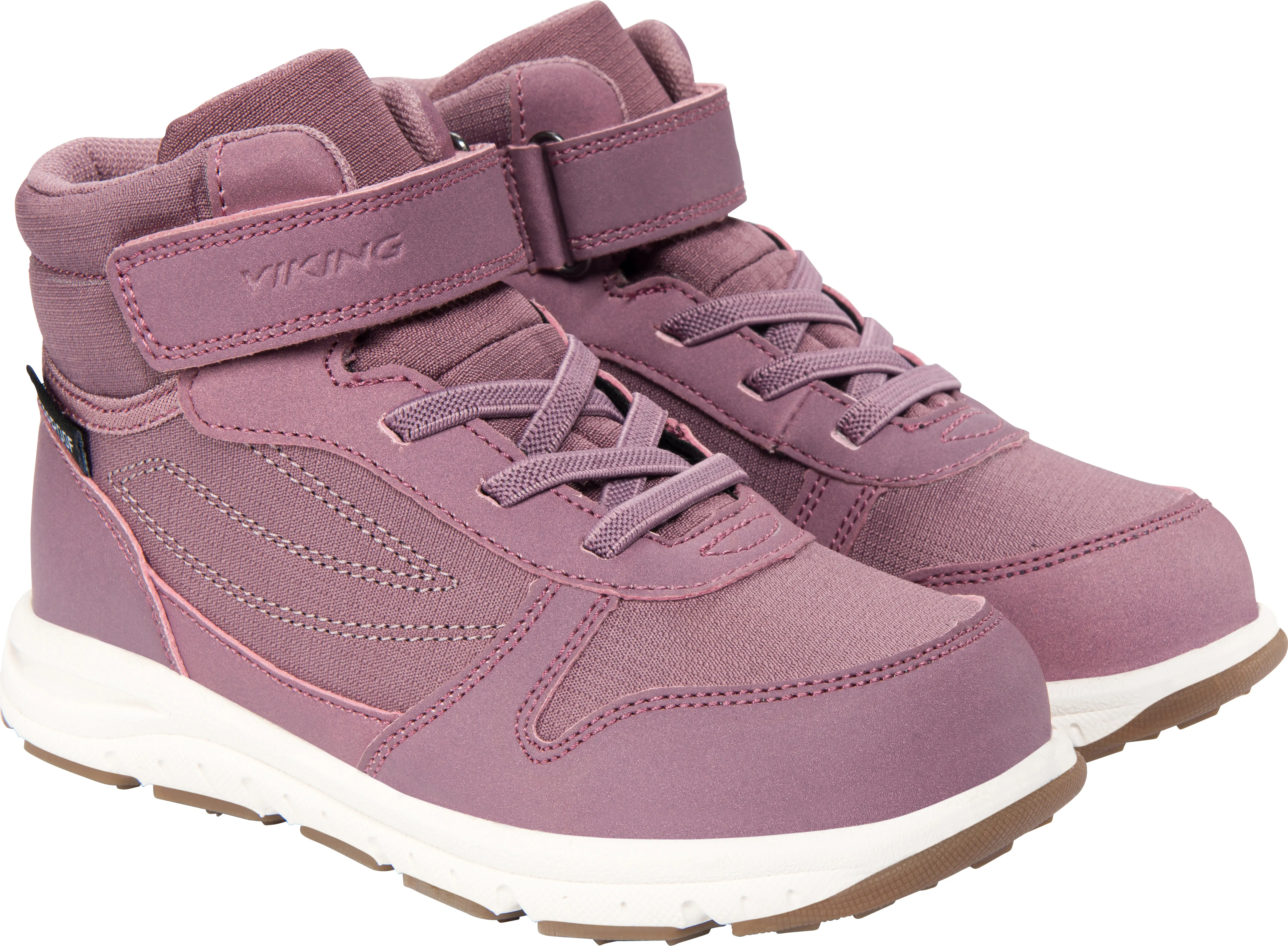 Viking Footwear Kids&#x27; Hovet Mid Waterproof Dusty Pink | Buy Viking Footwear Kids&#x27; Hovet Mid Waterproof Dusty Pink here | Outnorth