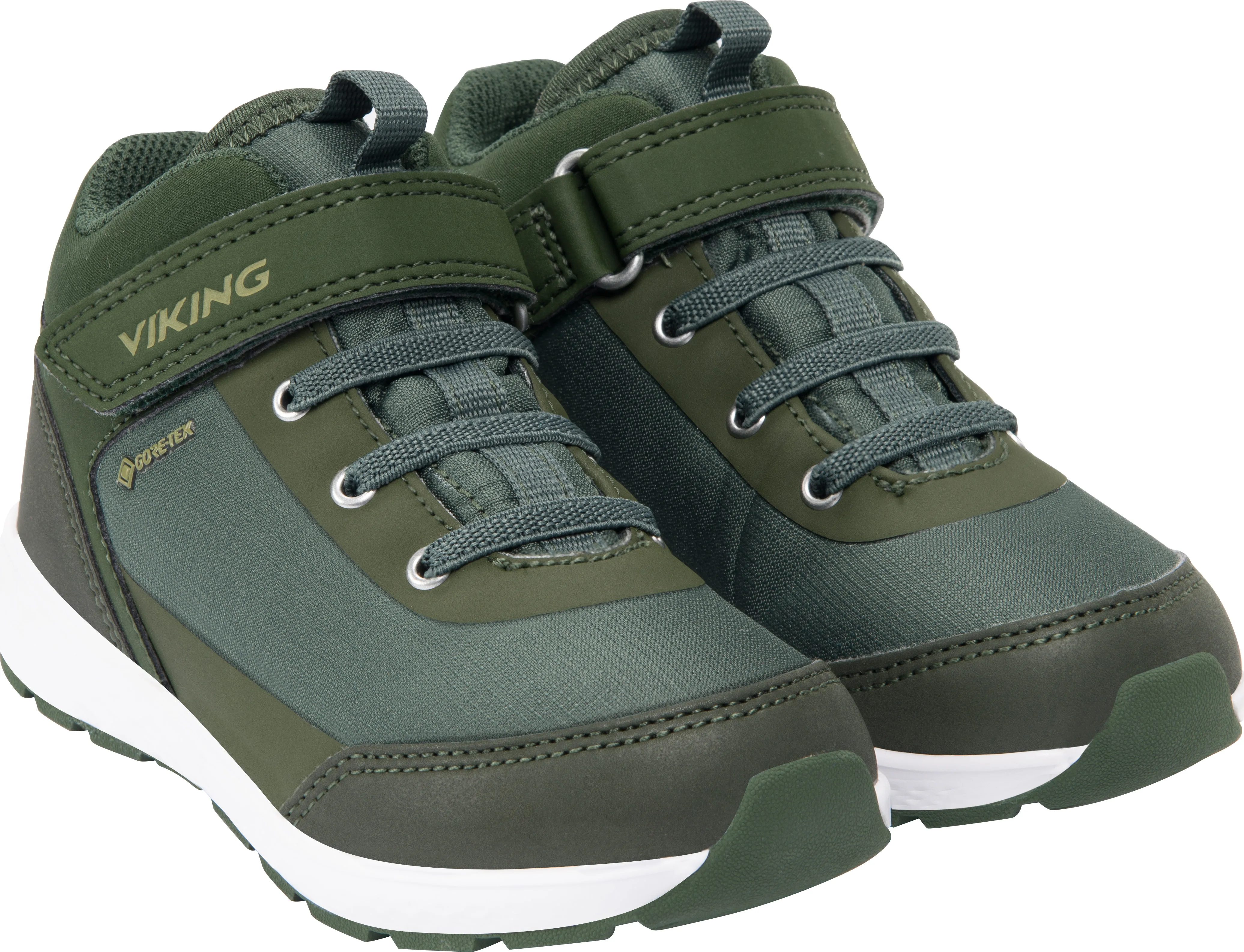 Viking Footwear Kids&#x27; Spectrum R Mid GORE-TEX Pine | Buy Viking Footwear Kids&#x27; Spectrum R Mid GORE-TEX Pine here | Outnorth