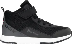 Viking Footwear Kids&#x27; Spurt Reflex Mid GORE-TEX Black/Charcoal | Buy Viking Footwear Kids&#x27; Spurt Reflex Mid GORE-TEX Black/Charcoal here | Outnorth