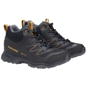 Viking Footwear Kids&#x27; Tind Mid Gore-Tex Black | Buy Viking Footwear Kids&#x27; Tind Mid Gore-Tex Black here | Outnorth