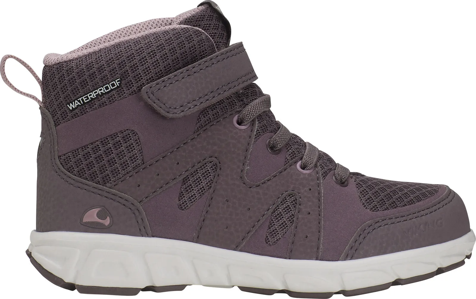 Viking Footwear Kids&#x27; Tolga Mid Waterproof Plum/Dusty Pink | Buy Viking Footwear Kids&#x27; Tolga Mid Waterproof Plum/Dusty Pink here | Outnorth