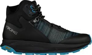 Viking Footwear Unisex Cerra Speed Mid GORE-TEX Black/Aqua | Buy Viking Footwear Unisex Cerra Speed Mid GORE-TEX Black/Aqua here | Outnorth