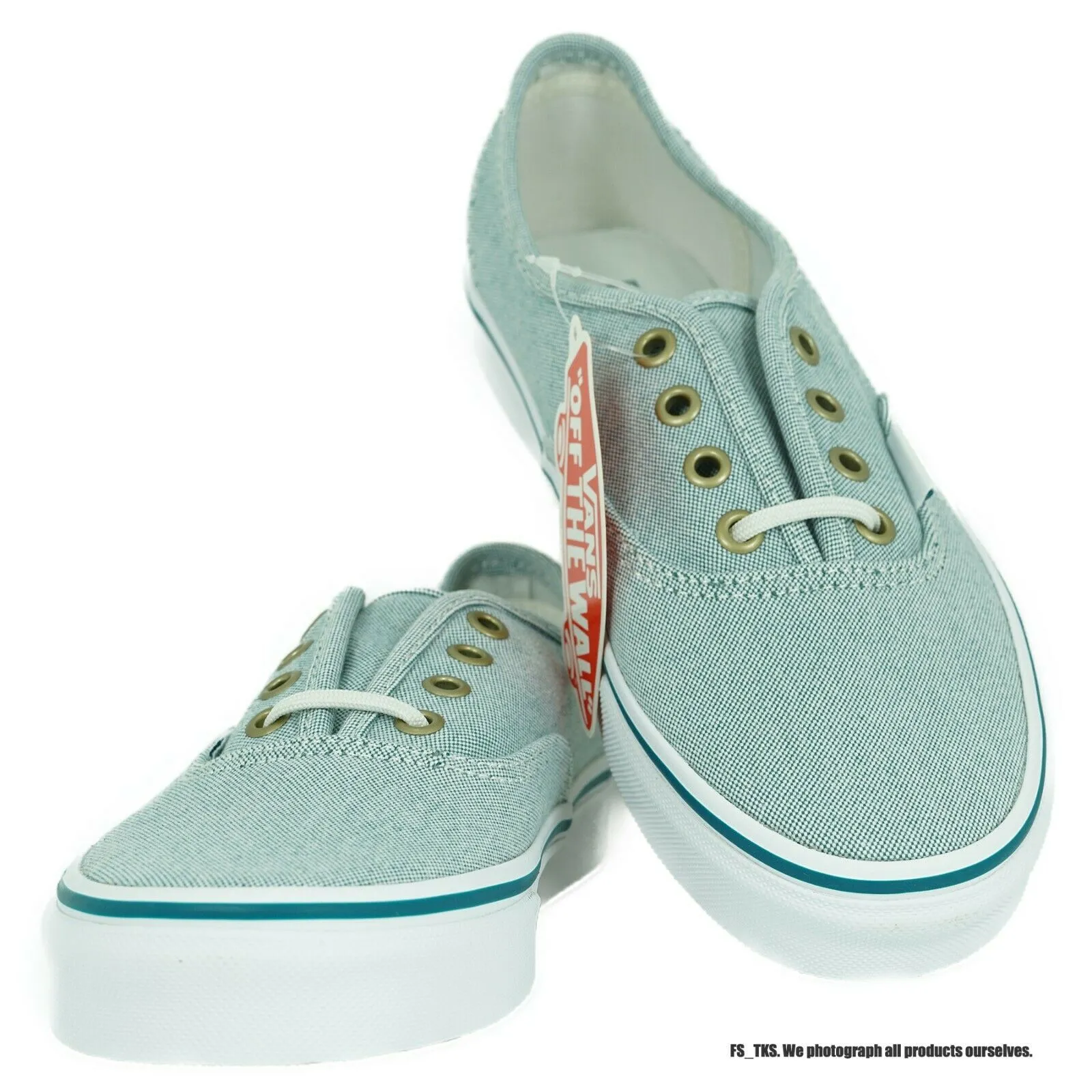 VN0A38EMVK81 VANS Authentic P.E.T (Mallard / Ocean) Men Size 4.5 | Women Size 6