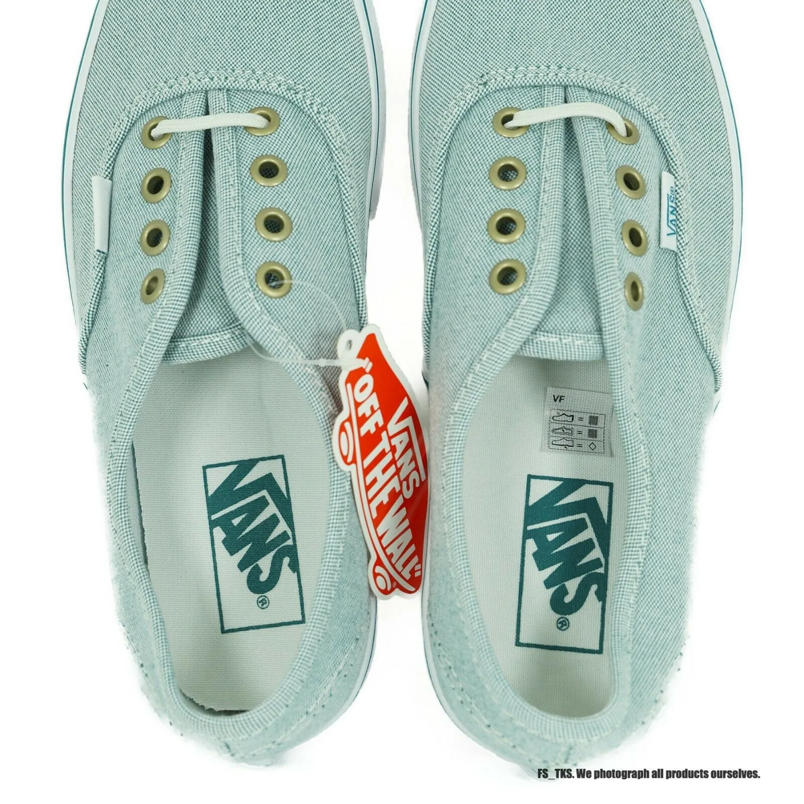 VN0A38EMVK81 VANS Authentic P.E.T (Mallard / Ocean) Men Size 4.5 | Women Size 6