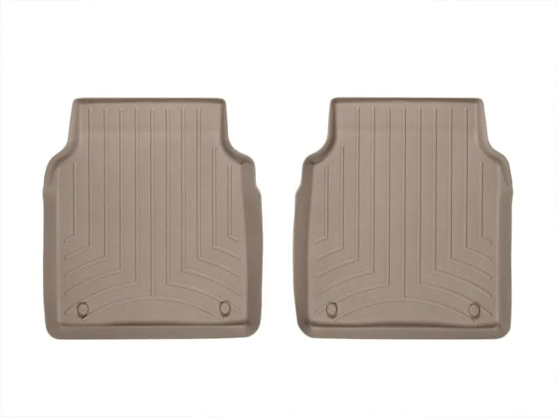 WeatherTech 11  Audi A8 Rear FloorLiner - Tan