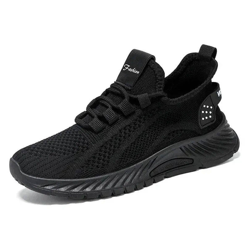 Women Lace Up Shoes Sporty Outdoor Flying weaving Sneakers Comfort Lightweight Non Slip Athletic Shoes for Gym Work Casual ﻿