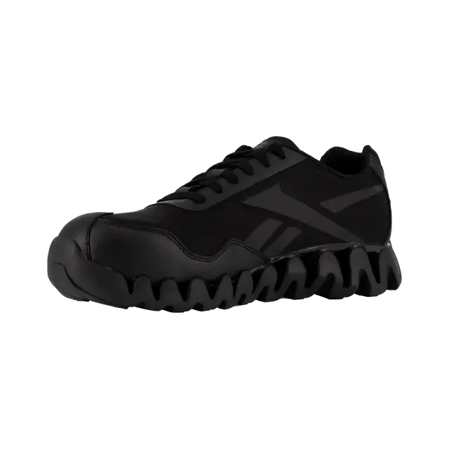 Zig Pulse Composite-Toe Athletic Work Shoe Black